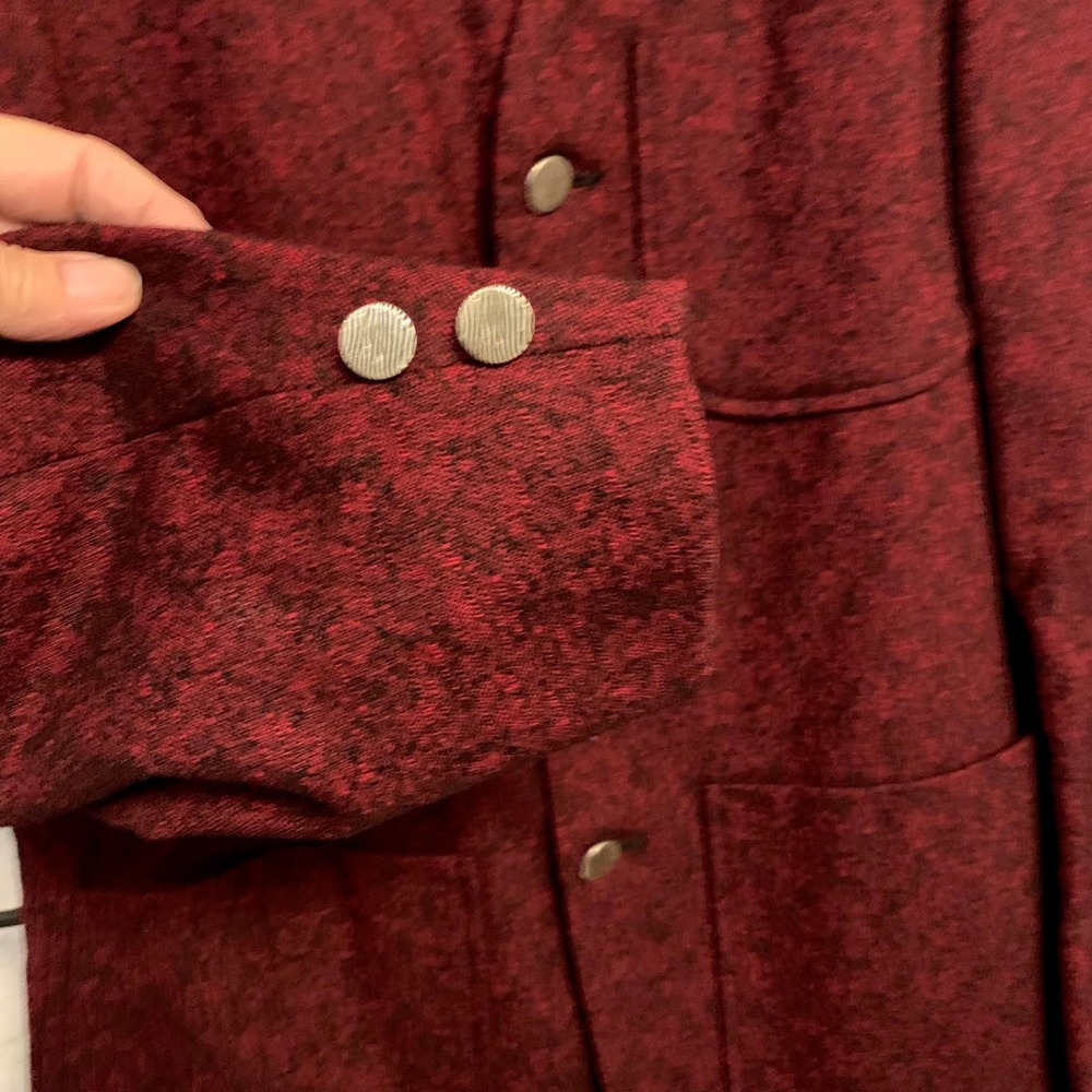 Pendleton Wool Vintage Collarless Blazer Women's - image 4